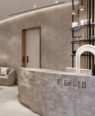 Blended Wellness SPA – Italian Decorative finishes