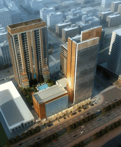 Mixed used Development Project @ Makhool – Dubai (24 levels/ 2 towers)